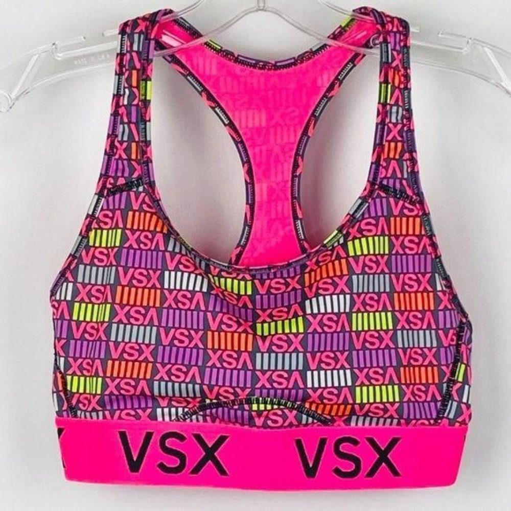 VSX Multi Color Sports Bra Size Small